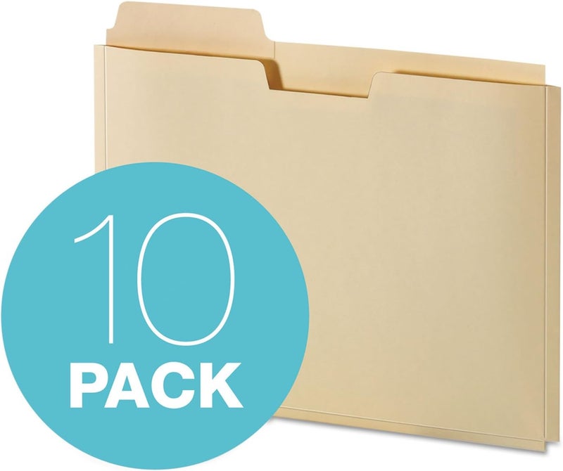 Pendaflex Globe-Weis Expanding File Folder Pocket, Manila, 10 Pack, Letter Size - Image 5