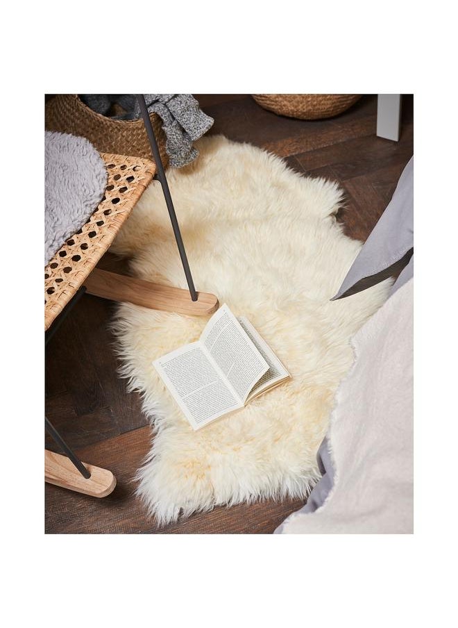 Sheepskin, Off-White, 85 Cm