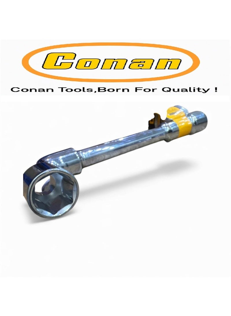Conan 4 Pieces – CONAN Professional L-Shape Wrench Set – 8mm + 10mm + 12mm + 14mm – Hardened Carbon Steel – High Torque & Rust-Resistant – Models 10005762 / 10005763 / 10005764 / 10005766 - Image 3