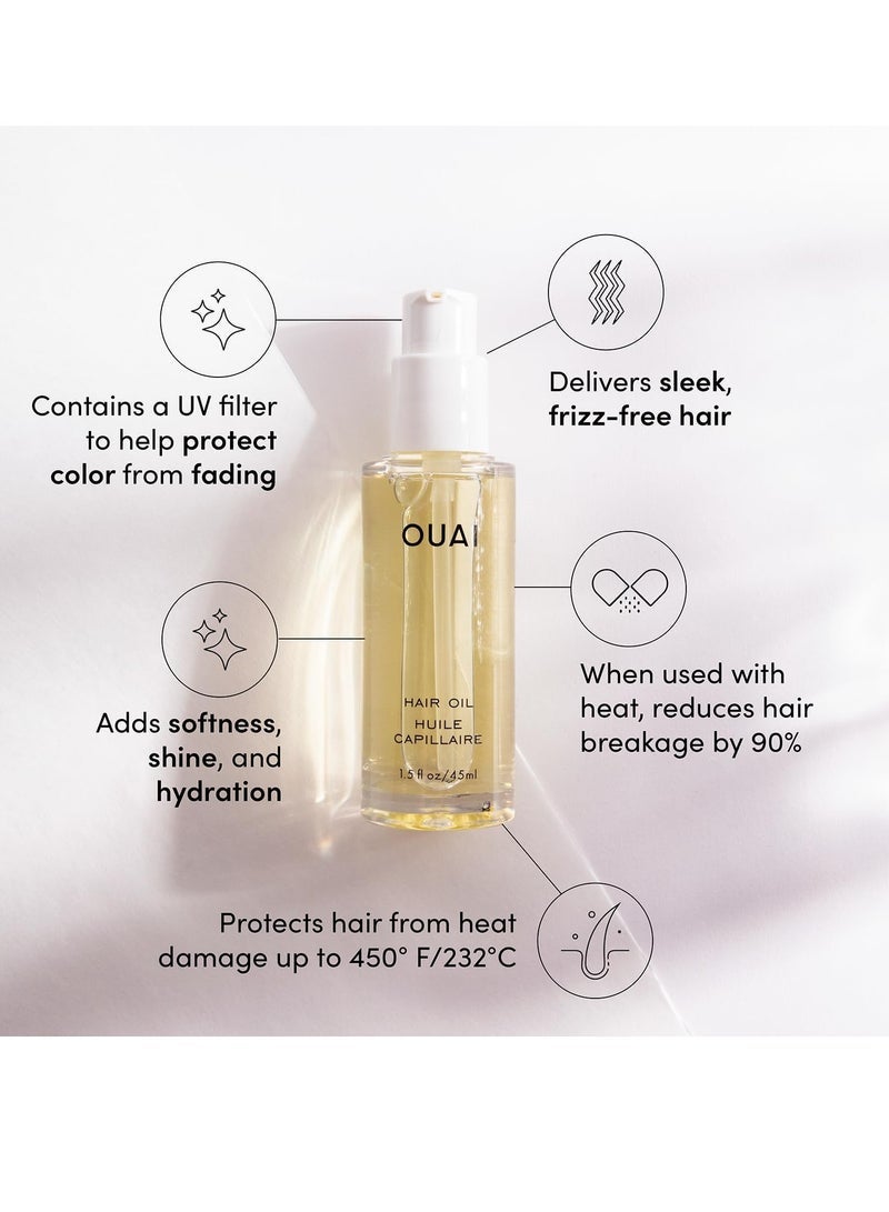 أواي زيت الشعر OUAI 45 مل - Image 2