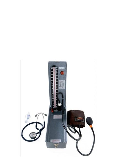 Mercurial Sphygmomanometer With Stethoscope