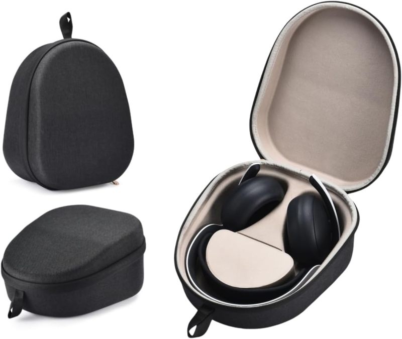 PS5 Pulse Elite Headphone Case: 250 X 208 X 133 Mm Hard EVA Shell - Magnetic Inner Storage Lightweight Travel Carrying Case for PS5 Gaming Headphone Travel & Daily Use - Image 2