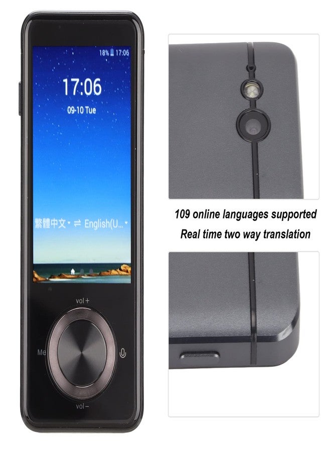 Ashata M9 Smart Instant Language Translator with 3in Touchscreen, Real Time Two Way and 109 Online 12 Offline 43 Photo Translation,/Bluetooth/Photography/Recording Foreign Translator - Image 5