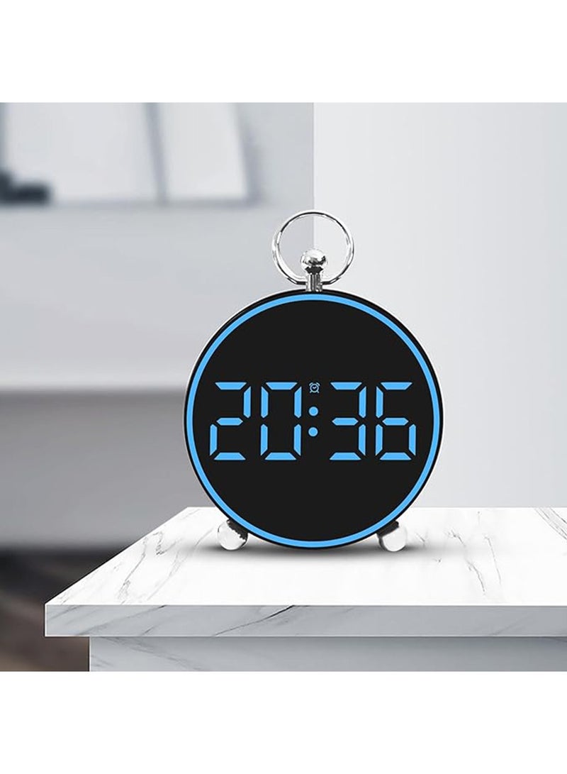 Digital Wall Clock with LED Display,Adjustable Brightness Digital Alarm Clock withTemperature,Weather Forecasts,Date,12/24H,Digital Clock Large Display,Wall Mounted, ﻿  - Image 1