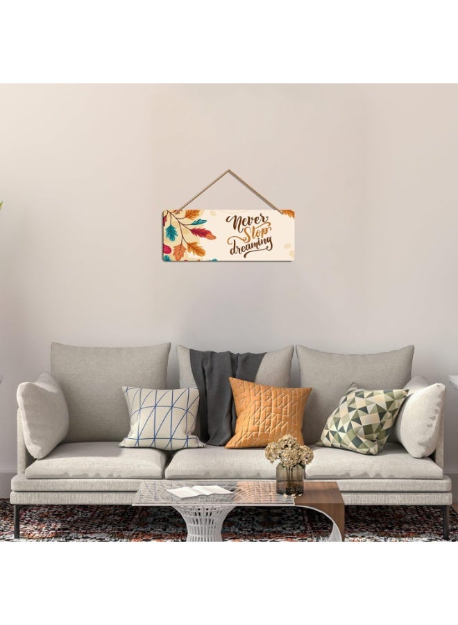 Artvibes Wall Hanging Home Decorative Wall Art for Living room | Bedroom | Gifts | Wall Hanger for Decoration | Modern Decor | Artwork | Wall Sculpture | Signs & PlaquesArt Print (WH_3906NR) - Image 4