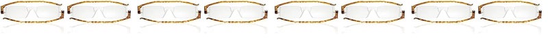 Nannini 7522 Compact One Optics 2.0 Tortoise Temples Reading Glass - Image 1