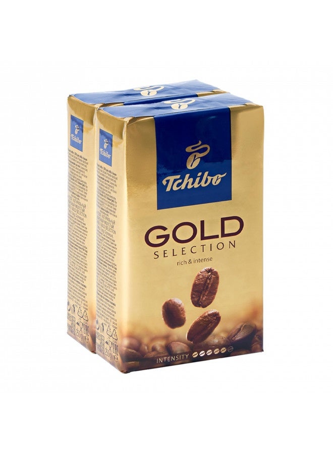 Tchibo Gold Selection Ground Coffee 2 Packs X 8.8Oz/250G - Image 3