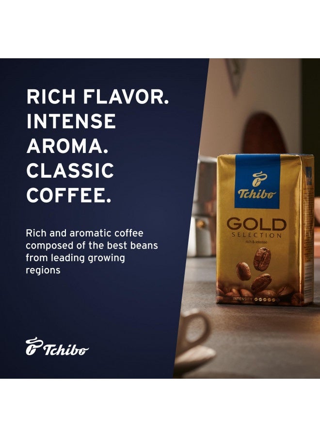 Tchibo Gold Selection Ground Coffee 2 Packs X 8.8Oz/250G - Image 4