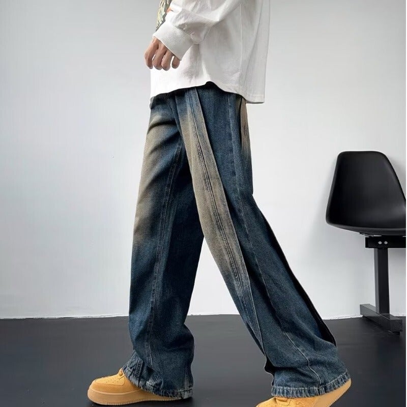 Unisex Casual Daily Denim Jeans - Image 4