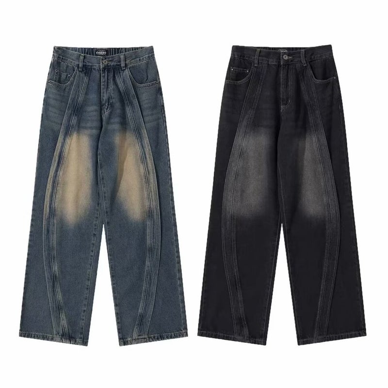 Unisex Casual Daily Denim Jeans - Image 5