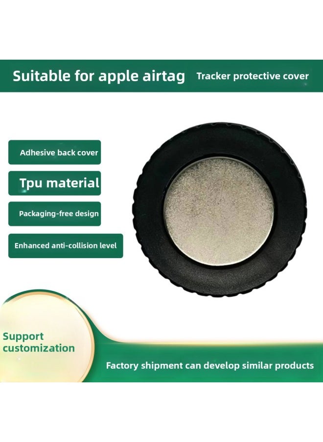 Generic - Applicable To For Apple AirTag Protective Case Tracker ABS High-strength Magnetic Locator Protective Case Wholesale-Applicable Model:Customizable - Image 1