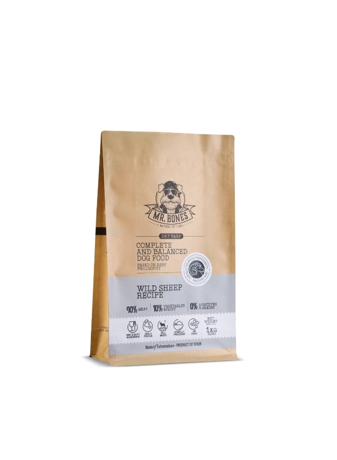 Mr. Bones Dry BARF | Wild Sheep recipe - Image 1