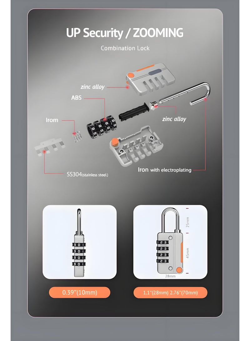 لي يوان قفل مزيج من قطعتين - Image 4