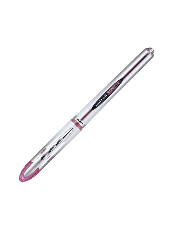 NIBEMINENT Retractable Rollerball Pen White/Pink