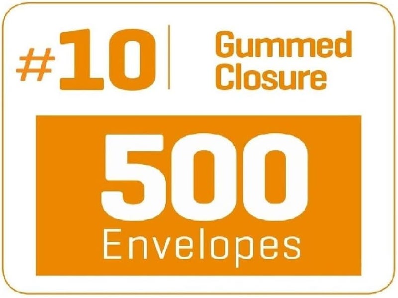 Aimoh #10 Single Left Window Security Tinted Envelopes, Gummed Closure, Size 4-1/8 X 9-1/2 inches, 24 LB - 500 Count (35310) - Image 4