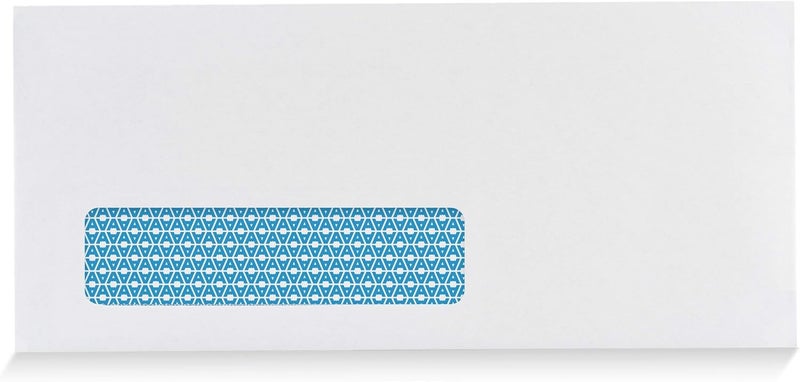 Aimoh #10 Single Left Window Security Tinted Envelopes, Gummed Closure, Size 4-1/8 X 9-1/2 inches, 24 LB - 500 Count (35310) - Image 5