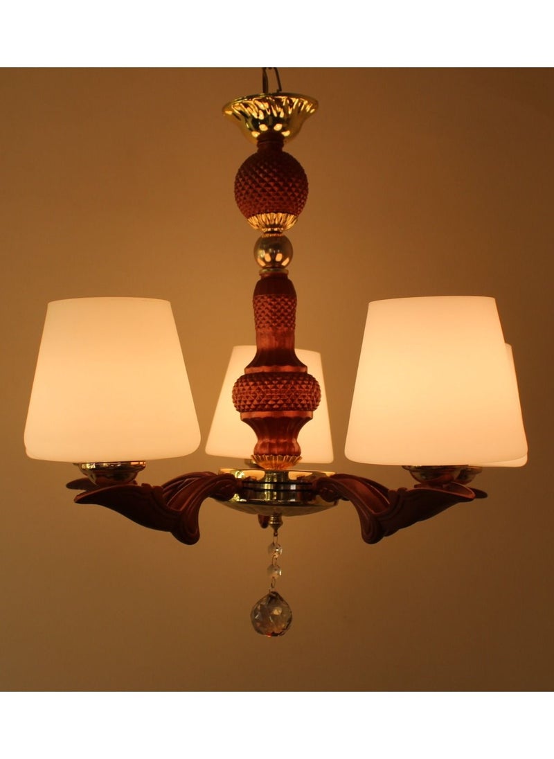 Generic Modern Chandelier Decorative glass shade-2090/5 Brown  - Image 2