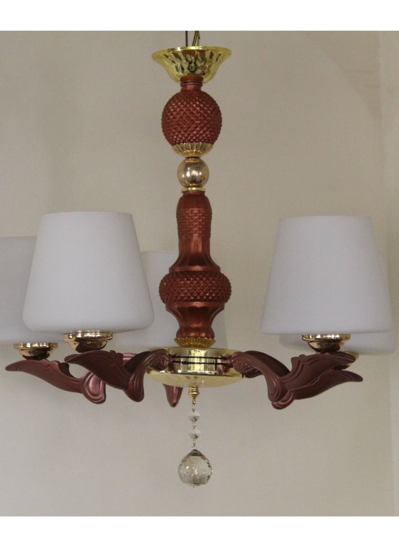 Generic Modern Chandelier Decorative glass shade-2090/5 Brown  - Image 5