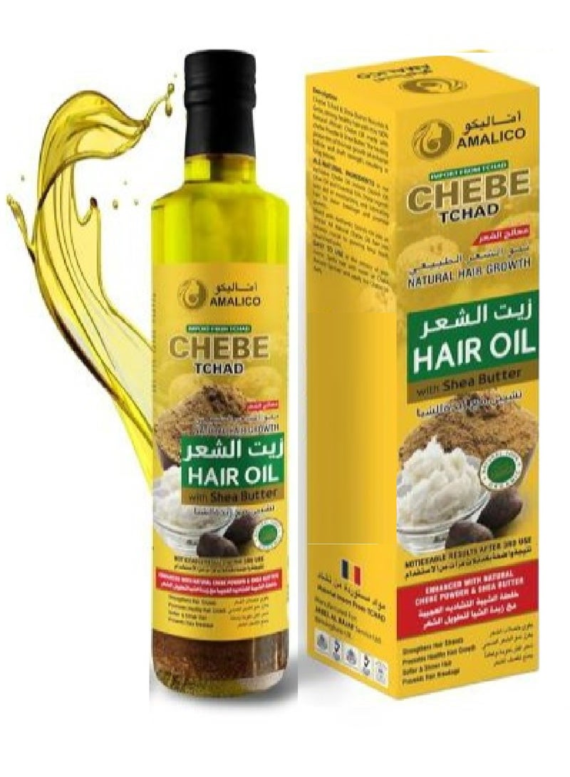 Chebe Tchad Natural Hair Growth Hair Oil With Shea Butter 130ml