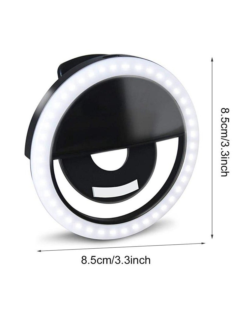 Selfie Ring Light for Mobile  3 Way Led Flash || White Light for All Smartphones - Image 3