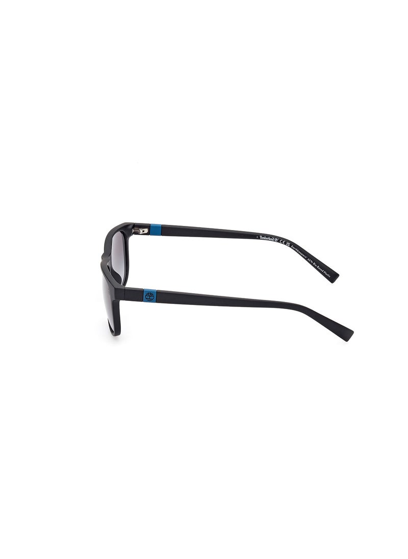 Timberland - Men's UV Protection Rectangular Sunglasses - TB932702B52 - Lens Size: 52 Mm - Image 1