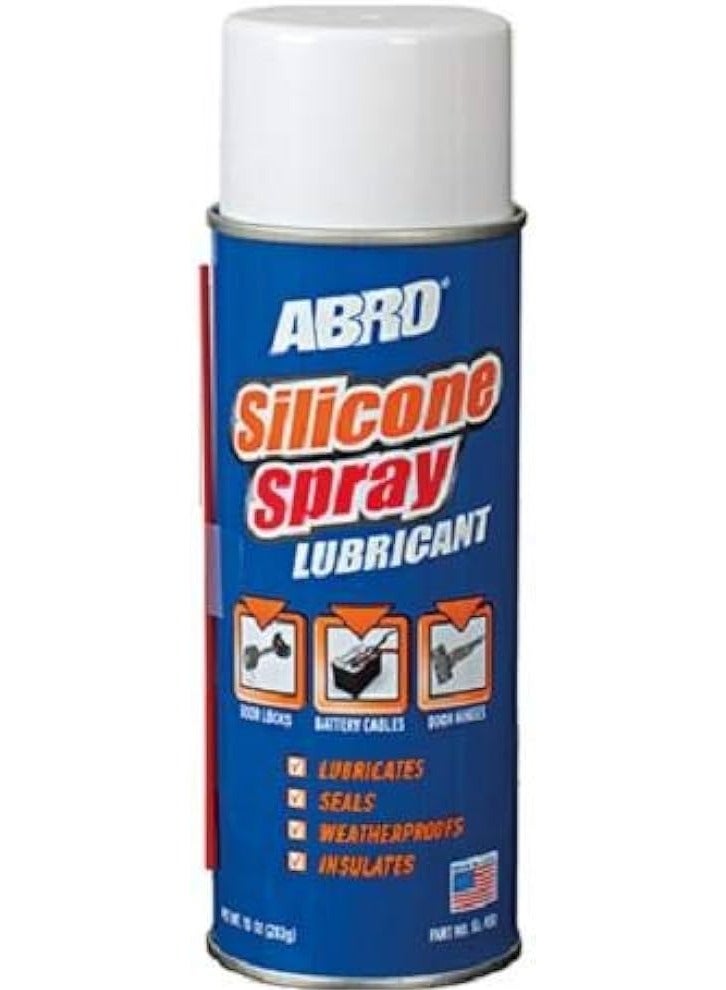 Abro silicone spray lubricant