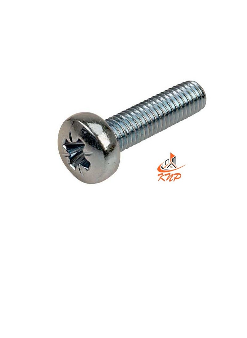 KNP Pan Head Machine Screws - Pack of 200 (M6 x 40mm) - Image 3
