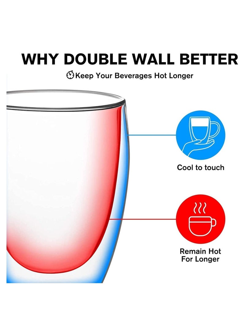 Double Wall Glass Coffee Mugs with Handle Insulated Glass Clear Espresso Cups  Heat-resistant Double-layer Milk Mugs Tea Cup. - pzsku/ZD9F21B956FCE01D80E33Z/45/_/1680112792/70c61831-b27e-4807-aafd-147558aa4794