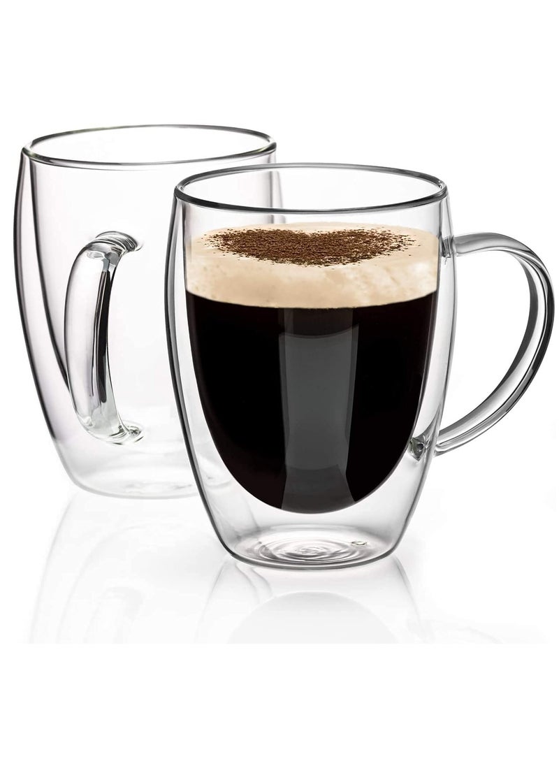 Double Wall Glass Coffee Mugs with Handle Insulated Glass Clear Espresso Cups  Heat-resistant Double-layer Milk Mugs Tea Cup. - pzsku/ZD9F21B956FCE01D80E33Z/45/_/1728576968/aafe6107-989e-41ba-a377-a2f7bc2ad620
