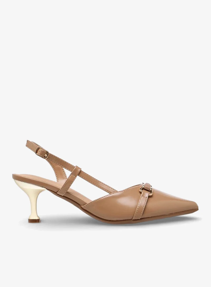Flora Bella By Shoexpress Flora Bella Women Cone Heel Pointed Toe Shoes