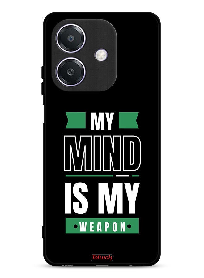 Tolwak Oppo A3 5G Protective Case Cover My Mind Is My - Image 1