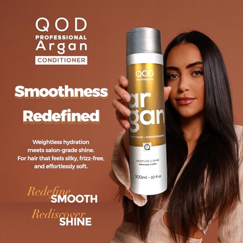 QOD Professional Argan Conditioner 300Ml | Sulphate Free | Sodium Chloride Free, All, 1 Count - Image 3