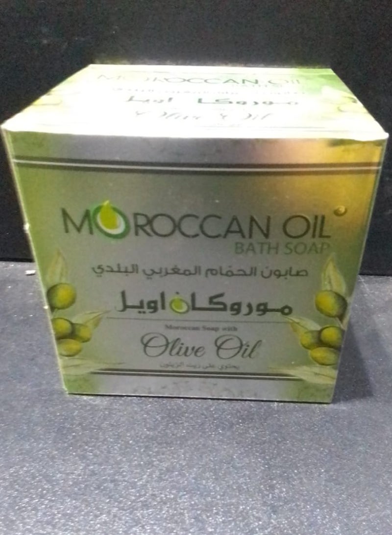 موروكان أويل صابون حمام مغربي  بخلاصة زيت الزيتون من موروكان اويل 250 مل - Image 1