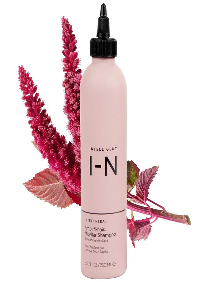 Intelligent Nutrients Amplifi-hair Micellar Shampoo, Plant-Powered Volumizing Shampoo for Fine Hair, Vegan Formula, 8.5 Oz - Image 1