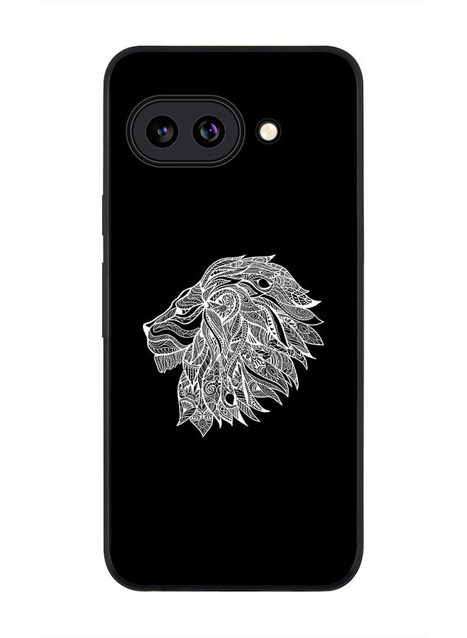 Stylizedd For Google Pixel 9a Case,Slim fit Camera Protection, Shockproof Thin Phone cover  - Lion Abstract