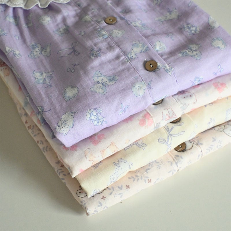 Women's Cotton Pyjama Bottoms - Soft Breathable & Cute - Image 4