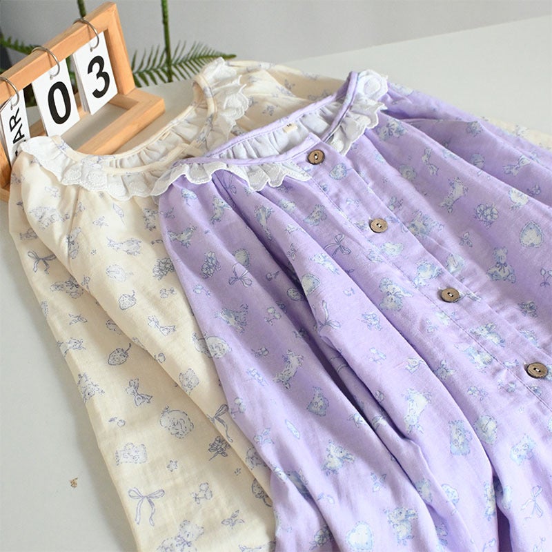 Women's Cotton Pyjama Bottoms - Soft Breathable & Cute - Image 1