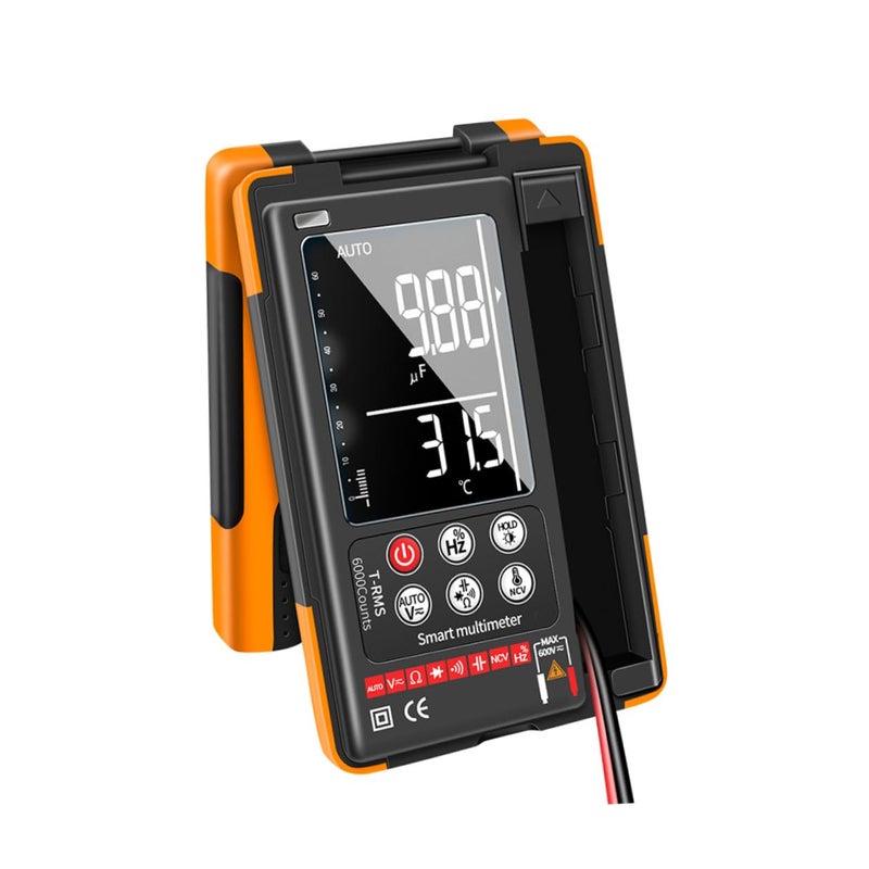 Digital Multimeter Auto Ranging True RMS NCV Detection Data Hold Backlight Flashlight - Image 2