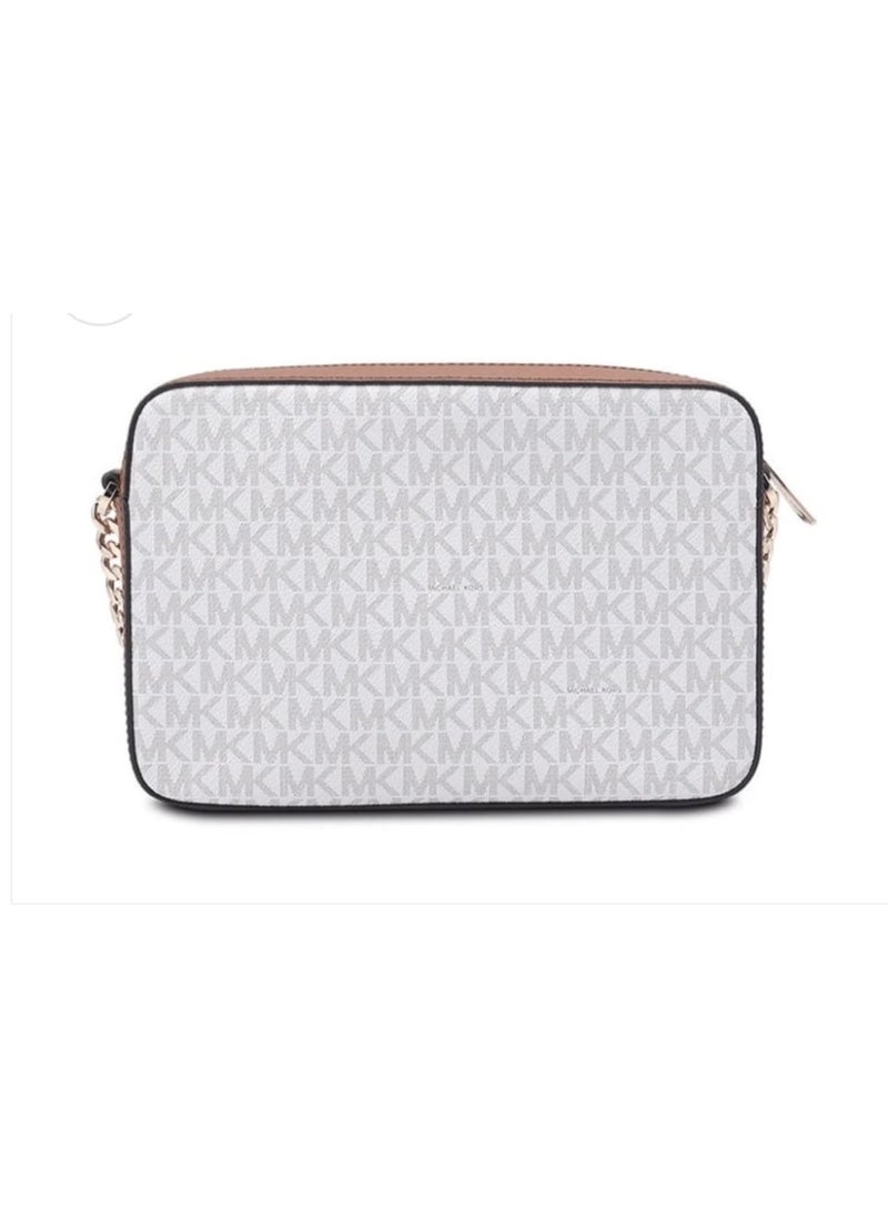 مايكل East West Jet Set Large Logo Crossbody Bag  - Image 2