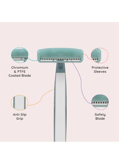 Furr Furr Bikini Line Trimming Razor for Women, Equipped with safety blade, Advanced Nano coated, reusable for all skin types, Made in Japan  - Image 5