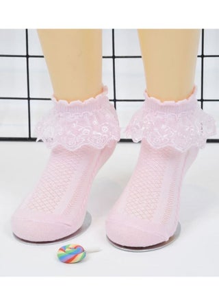 Pair Of Princess Lace Socks Pink - pzsku/ZD9F30D95ED8BA049ACB5Z/45/_/1681708828/429b404e-8f33-481c-a6b9-c679691efefe