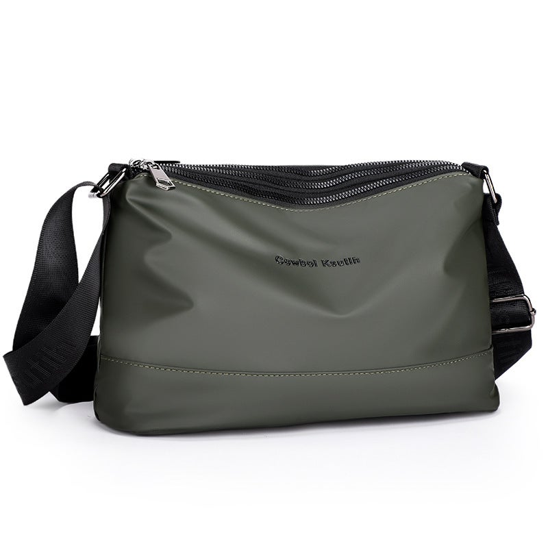 New Men'S Shoulder Crossbody Bag Large Capacity Simple Versatile High-End Sense Attendance Men'S Multifunctional Men'S Bag - Image 1