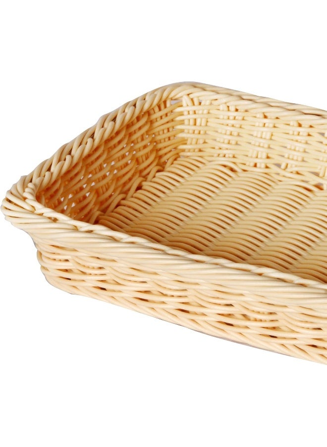 Sunnex Heavy Duty Rectangular Polypropylene Rattan Basket  - Image 4