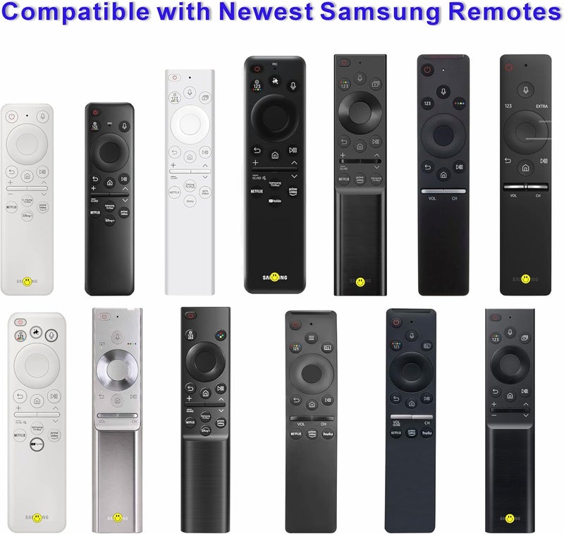 B BraiNice Replacement AI Solar Remote for Samsung TV Remote Control with AI, Voice for Smart TV 2018-2025 | Rechargeable solarcell, USB-C Charging, Voice & Bluetooth, Universal, Remoto - Image 4