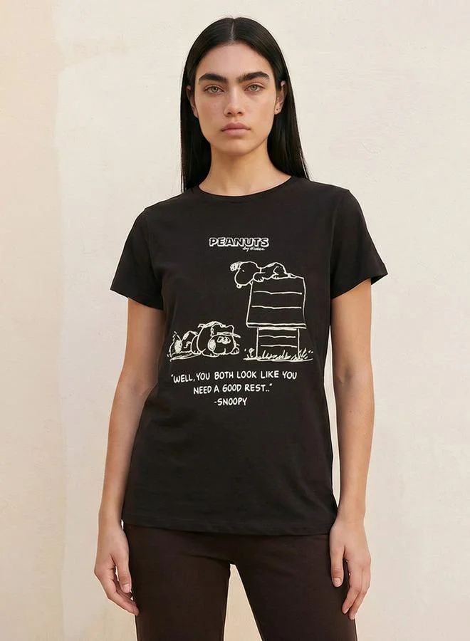 SP Characters Peanuts Cotton T shirt