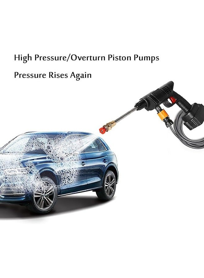 Portable Wireless High Pressure Car Wash Water Gun - Image 2