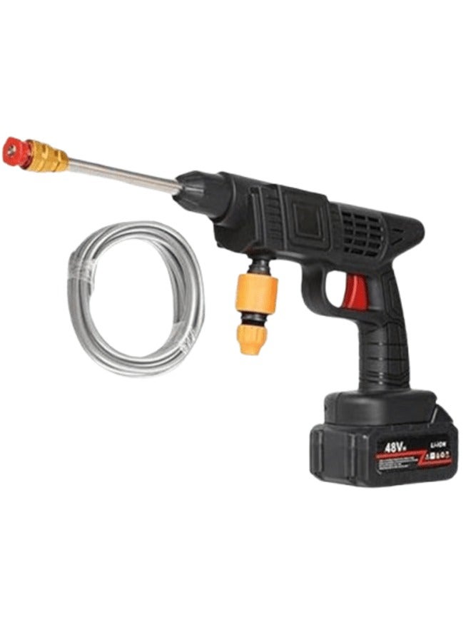 Portable Wireless High Pressure Car Wash Water Gun - Image 1