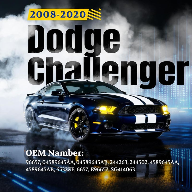 ARANA دعائم صندوق السيارة لسيارة دودج تشالنجر 2008-2020، 6657 دعم رفع بديل لغطاء الصندوق الخلفي يناسب دودج تشالنجر قاعدة/RT/SE/SRT/SXT بدون جناح، 2 قطعة - Image 2