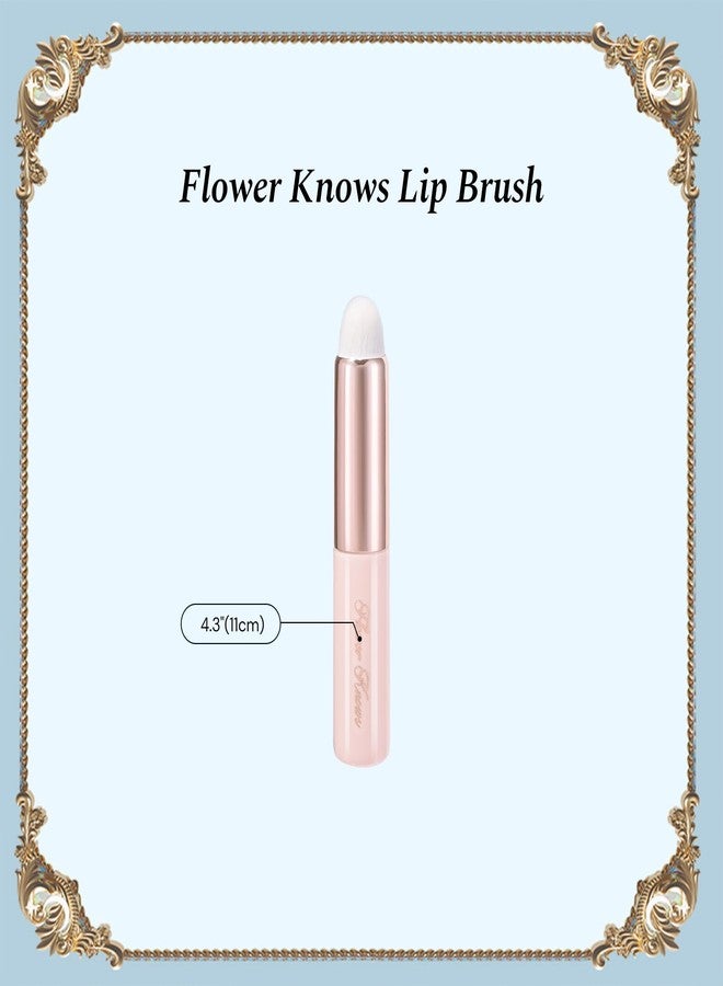 Flower Knows Makeup Brush Set 12 Pcs,Travel-Friendly with Non-Shedding Bristles,Include Blush,Lip,Eyeshadow,Concealer Brush,Foundation Powder Puff,with Storage Bag,Gift Box - Image 5