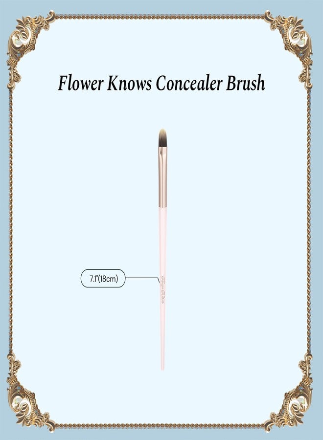 Flower Knows Makeup Brush Set 12 Pcs,Travel-Friendly with Non-Shedding Bristles,Include Blush,Lip,Eyeshadow,Concealer Brush,Foundation Powder Puff,with Storage Bag,Gift Box - Image 4